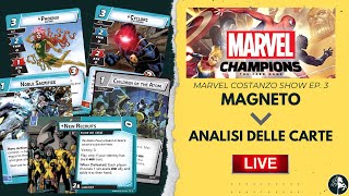 Magneto Analisi delle Carte  Marvel Champions LCG [upl. by Elana]