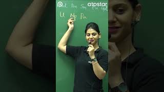 Actinides को याद करने की मजेदार Trick 🔥 reels shorts cbse [upl. by Noiroc413]