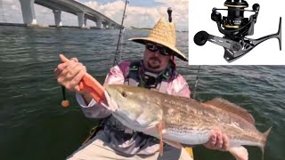 Tackle review Okuma ITXCB Reel Built for bass but made for monsters [upl. by Nylarej]