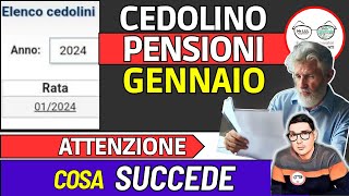 INPS⚠️ PENSIONI GENNAIO 2024 ➡ CEDOLINO con NOVITà AUMENTI NETTI IMPORTI ESATTI e DETTAGLIO QUANDO [upl. by Nylasor]