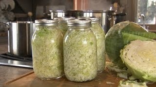 How to Make Sauerkraut  P Allen Smith Cooking Classics [upl. by Tobias]