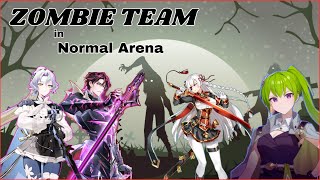 Zombie ☠ Team in Arena  Epic Seven [upl. by Kasper]