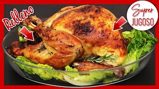 😋 Cómo Hacer PAVO RELLENO AL HORNO Jugoso para NAVIDAD ► Relleno de Carne Picada y Castañas [upl. by Ladnik718]