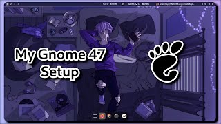 My Gnome 47 Setup for 2025  Arch Linux [upl. by Ahsie]