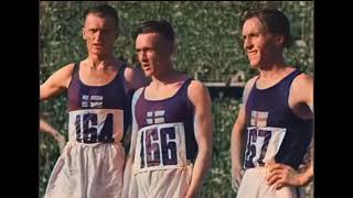 Maamme  Finland anthem during the 1936 Summer Olympics in Berlin [upl. by Don]