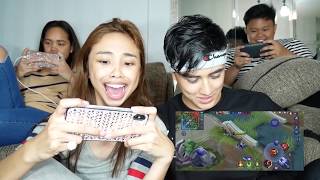 MAYMAY PLAYS MOBILE LEGEND FOR THE FIRST TIME  EDWARD BARBER VLOG 1  Edward The Barber [upl. by Corry76]