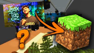 JAI REFAIS LE STUDIO DE inoxtag SUR MINECRAFT [upl. by Eiramnwad]