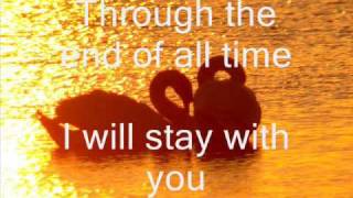 John Legend Stay with you lyrics [upl. by Enerual]