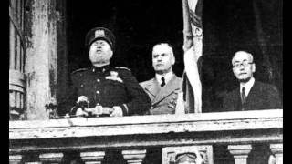 Benito Mussolini  Roma Discorso del 21 Aprile 1939 con Testo [upl. by Rauch326]