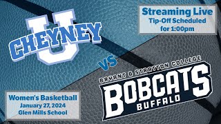 Cheyney vs Bryant amp Stratton College  Buffalo Womens Basketball  January 27 2024 [upl. by Westhead822]