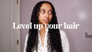 CURLY HAIR TIPS that changed my life  Hair growth Juicy curls amp transform your curls [upl. by Netsyrc]