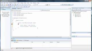 Basic Introduction to Arrays  C Visual Studio 2008 [upl. by Jaco843]