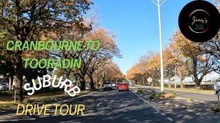 🇦🇺DRIVE TOUR VICTORIA  Cranbourne to Tooradin [upl. by Nissie]