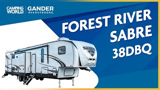 2022 Forest River Sabre 38DBQ  5th Wheel RV Review  Camping World [upl. by Gnoz743]