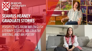 Seamus Heaney Centre  Graduate Stories  Part 2 [upl. by Mcclenaghan]