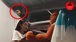 ASWANG NANINILIP SA DALAGA ACTUAL VIDEO  16 NAKAKATAKOT NA VIDEO NG ASWANG REAL GHOST SA INTERNET [upl. by Lourie]