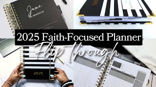 2025 Faith Planner Flip Through Detailed Part 1  A New Way to Prayerfully amp Peacefully Plan [upl. by Euqinehs]