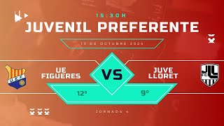 UE FIGUERES VS JUVENTUS LLORET  JUVENIL PREFERENTE J4 G1 [upl. by Erline]