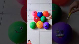 Compilation Popping Balloon Color Oddly Satisfying Video ASMR [upl. by Sauls]