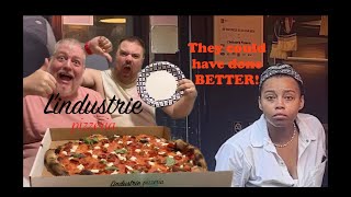 Lindustrie Pizzeria Could Have Done BetterMukbang amp Review [upl. by Latsyrc]