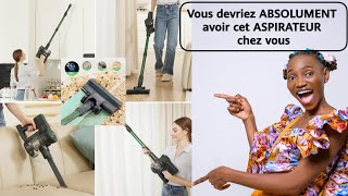 Aspirateur Balai Sans Fil 40KPA  Puissance et Autonomie Imbattables [upl. by Voe]