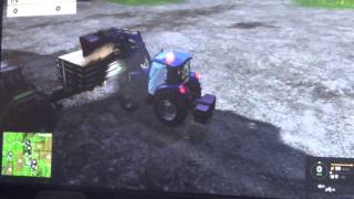 Farming simulator 15 Gold action de remplissage copaux [upl. by Marcelia]