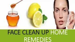 How to do Face Clean up at Home  Home remedies for clean and clear face [upl. by Yelrebma]