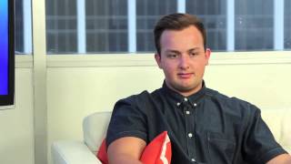 Noah Munck First Kissing Scene in quotNicky Deucequot  Interview [upl. by Enida]