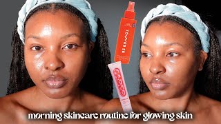 Morning Skincare Routine for Dark Spots Hyperpigmentation amp Textured Skin Glowing Skin  Kensthetic [upl. by Edbert710]