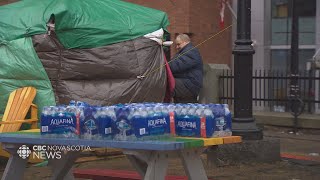 To get people out of tents Halifax is taking more drastic steps [upl. by Lalittah]