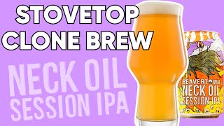 Neck Oil Clone  Session IPA Stovetop Brew [upl. by Rekcut388]