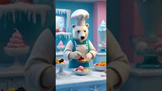 Master chef pollar bear feedshorts cooking animals [upl. by Melosa904]