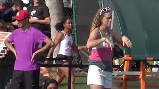 Women 100 Meter Heat 6 Finals 2019 Miami Hurricane Alumni Invitational [upl. by Brote]