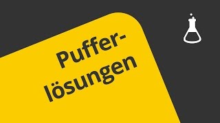 Pufferlösungen SäureBaseTheorie pHWert  Chemie  Allgemeine und anorganische Chemie [upl. by Yerdna]