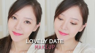 Lovely Date Makeup ♥ 데이트 메이크업 [upl. by Yelroc]