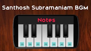 Santhosh Subramaniam BGM  Devi Sri Prasad  Perfect Piano [upl. by Cecilia981]