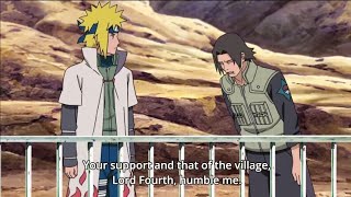 Minato amp Fugaku Uchiha together HD  Naruto alternate world story English sub [upl. by Eiznekcm27]