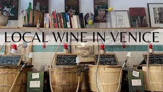 Local SECRET WINE SHOP  Non Touristy Places to Visit in VENICE Italy [upl. by Aitercul]