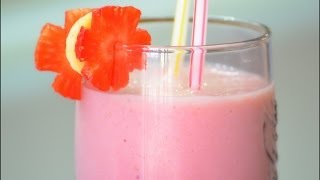 Batido Fresas y Plátano Thermomix [upl. by Hoffert]