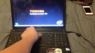 How to Reset Toshiba Satellite Laptop to Factory Settings [upl. by Akire]