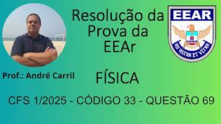 EEAr CFS 12025 QUESTÃO 69 [upl. by Renrew180]