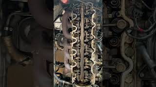 Mercedes M103 Engine exposed [upl. by Heyra]