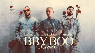 iZaak Jhayco Anuel AA  BBY BOO Remix Official Video [upl. by Meggy]