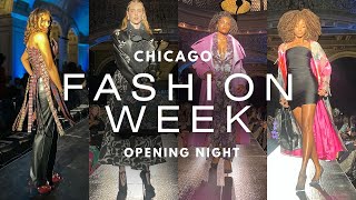 CHICAGO FASHION WEEK 2024  OPENING NIGHT WITH CURIO AT THE CHICAGO CULTURAL CENTER [upl. by Suoivatnom649]