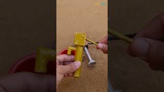 mini hand pump ideas diy mini motor water pump science project [upl. by Kerman]