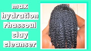 BEST Clay for Natural Hair  DIY Rhassoul Clay Wash  Winter Routine for Max Hydration  Naomi Sarah [upl. by Krispin597]