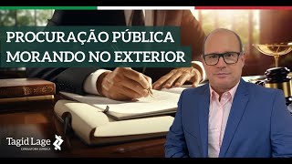 Como fazer uma procuração pública morando no exterior  Cidadania Italiana [upl. by Yllom375]