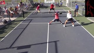 2014 Pickleball Tournament of Champions Mixed Open Doubles Final HD [upl. by Esille]