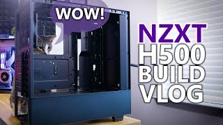 Building in the NZXT H500 [upl. by Eelrihs]