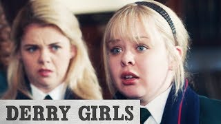 Derry Girls  Claire Rats Out Michelle For Bullying [upl. by Aisanahta]